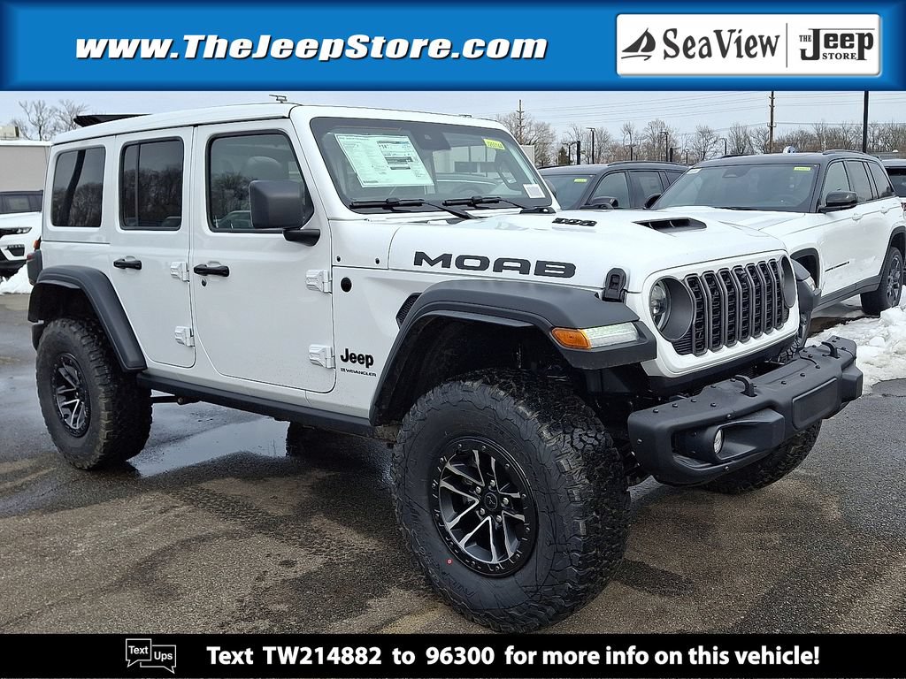 New 2026 Jeep Wrangler Unlimited Rubicon 392 w/ Quick Order Package 27X Moab