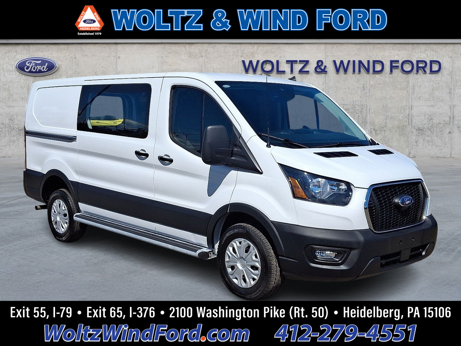 Certified 2025 Ford Transit 250 Low Roof w/ Exterior Upgrade Package