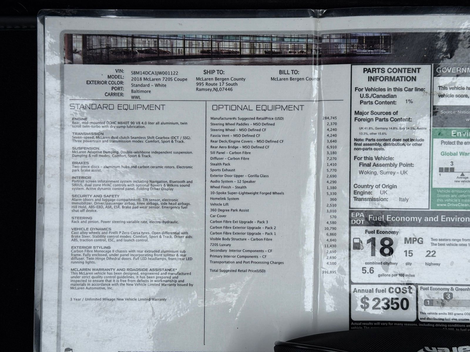 Used 2018 McLaren 720S Performance photo 29