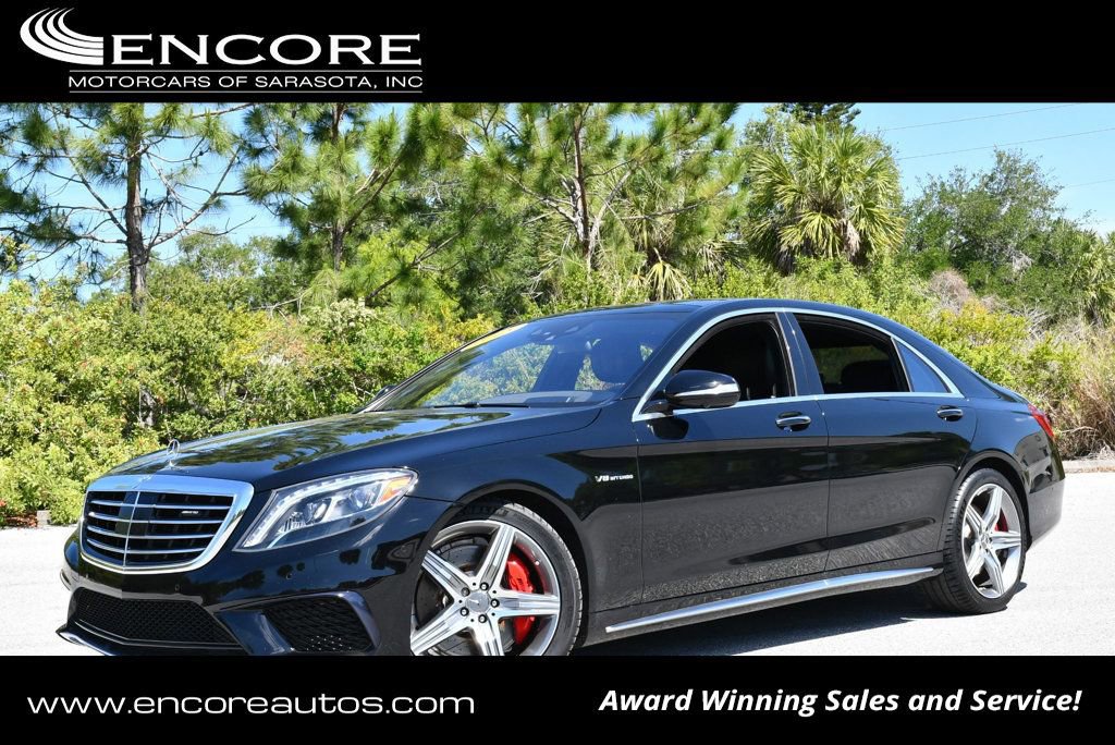 Used 2015 Mercedes-Benz S 63 AMG 4MATIC Sedan