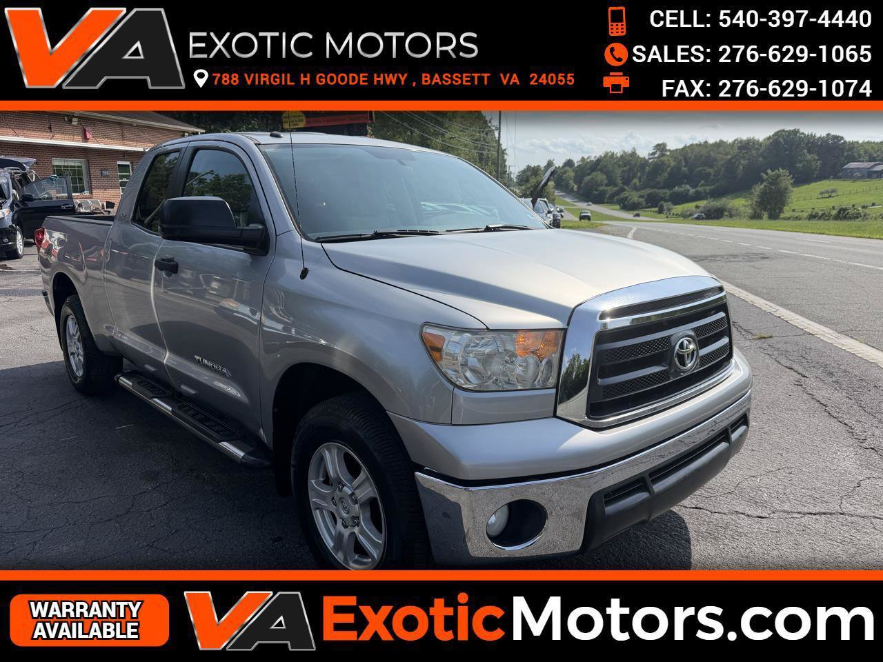 Used 2010 Toyota Tundra 2WD Double Cab w/ SR5 Pkg