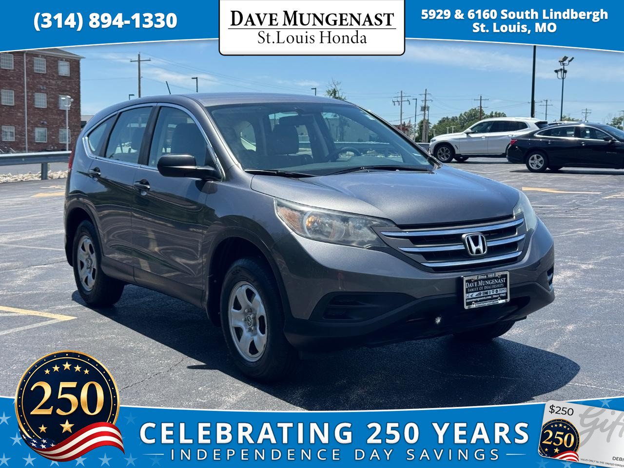 Used 2012 Honda CR-V LX