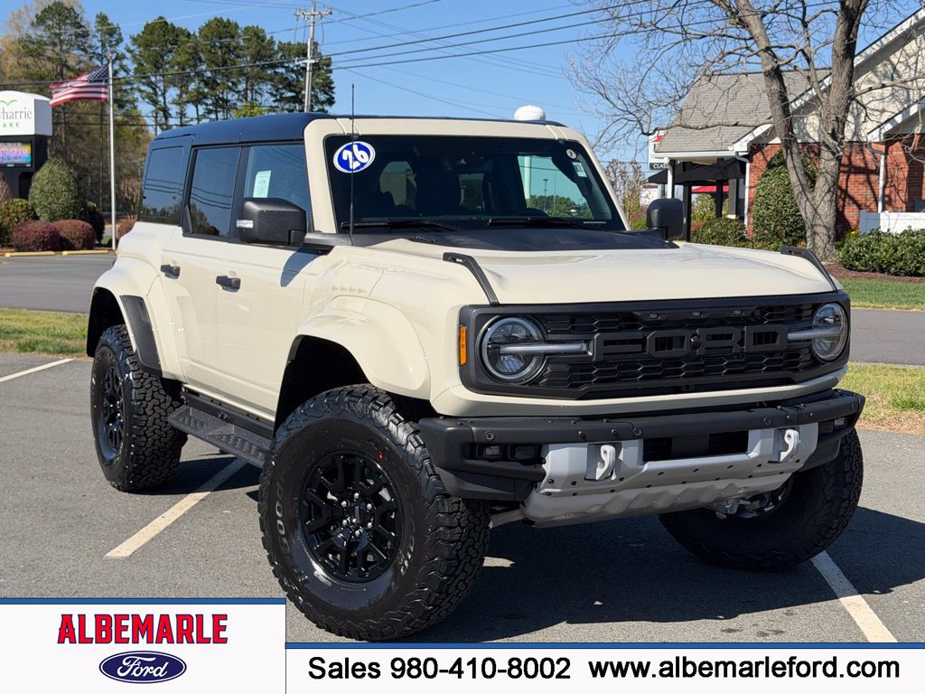 New 2026 Ford Bronco Raptor