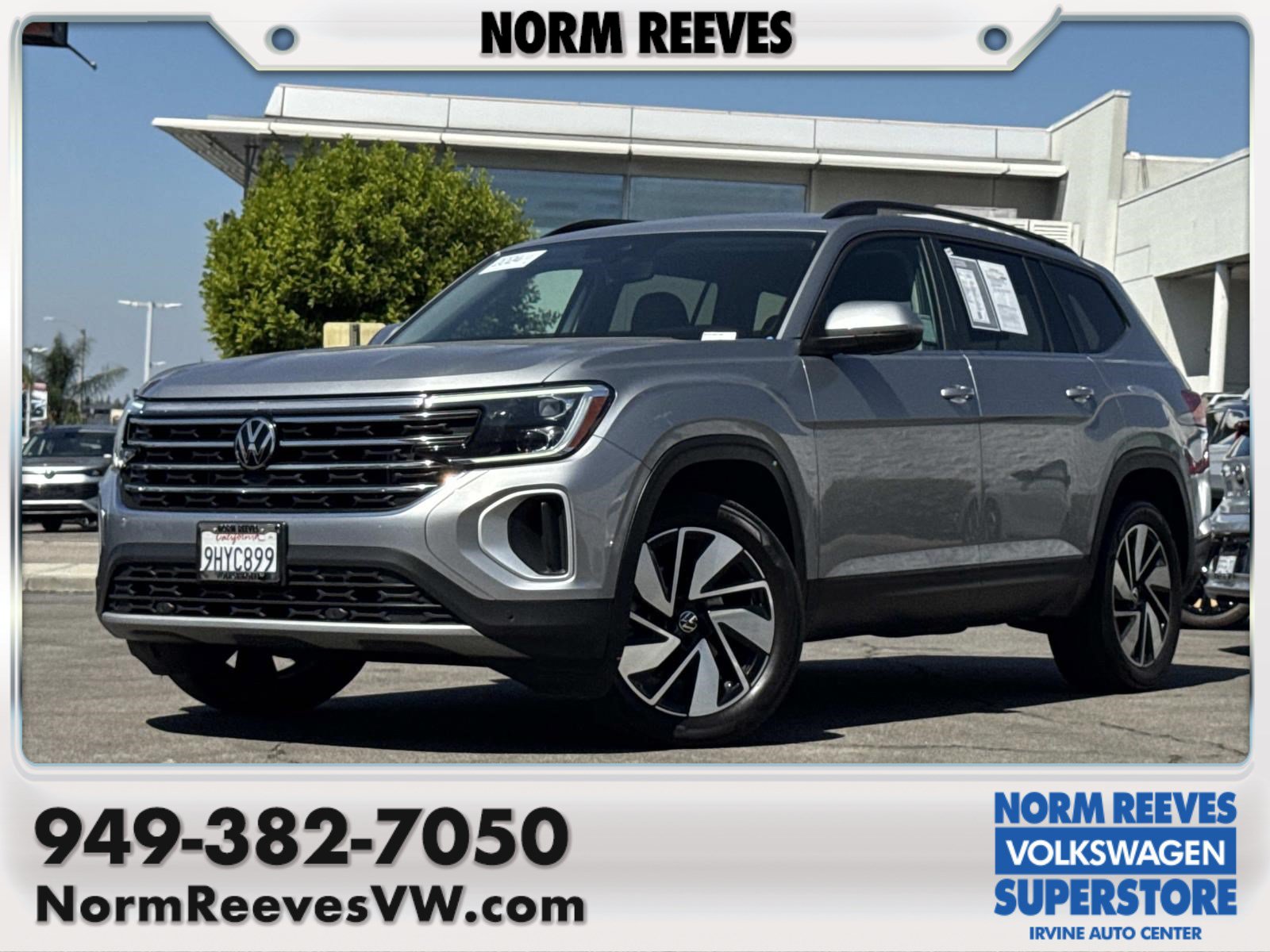 Certified 2024 Volkswagen Atlas SE w/ Panoramic Sunroof Package