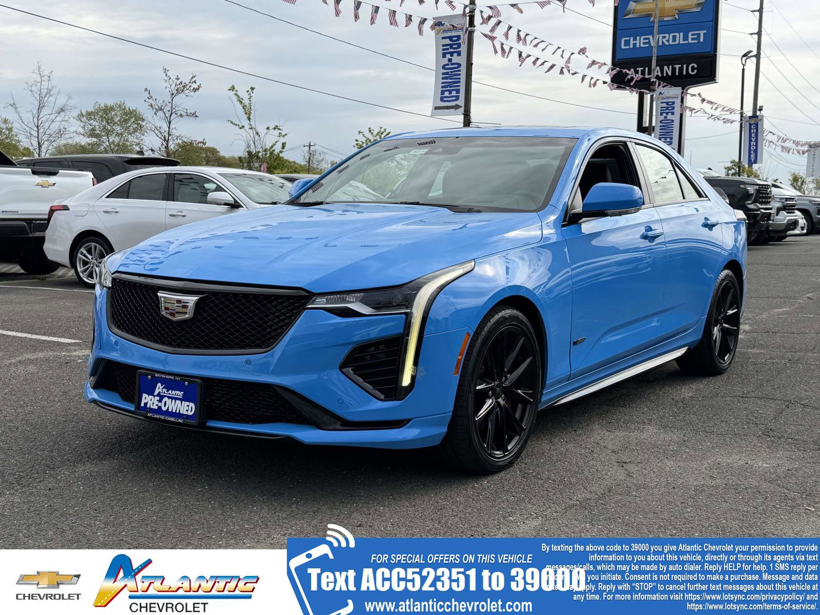 Certified 2023 Cadillac CT4 V w/ Navigation Package