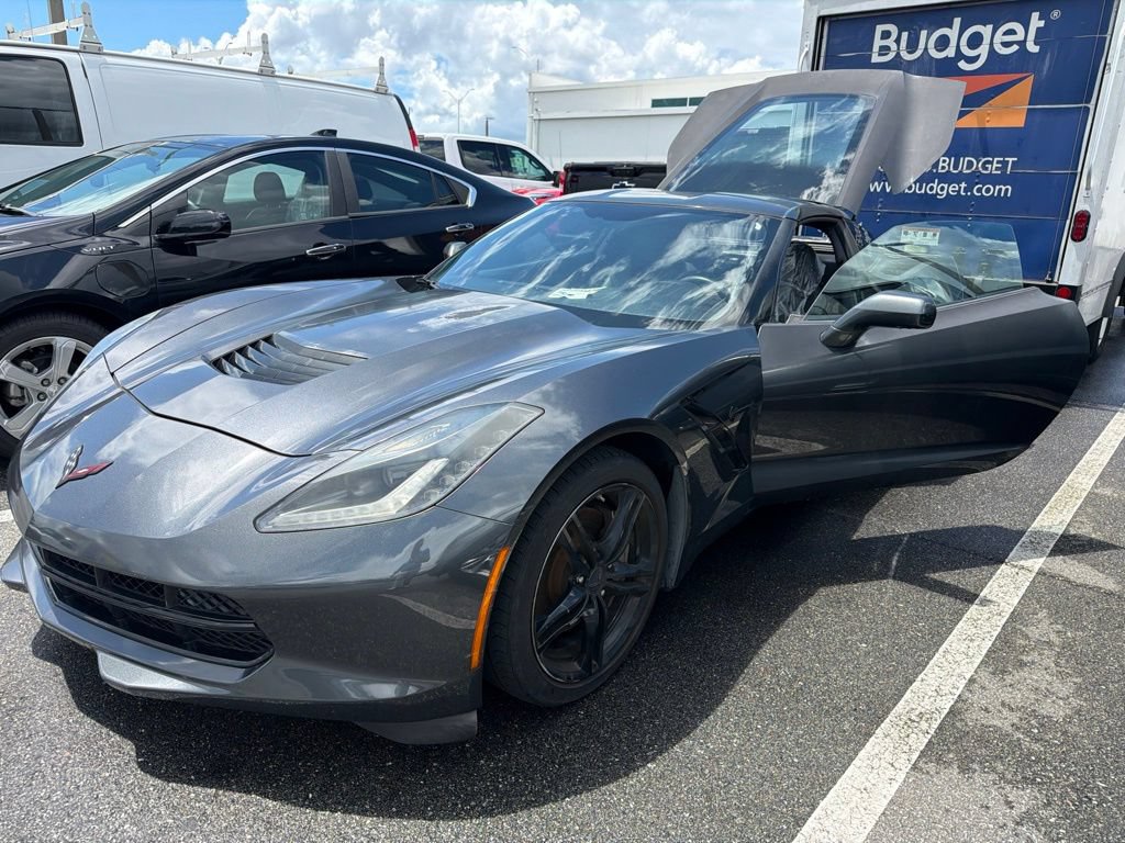 Used 2017 Chevrolet Corvette Stingray Coupe w/ Carbon Flash Badge Package