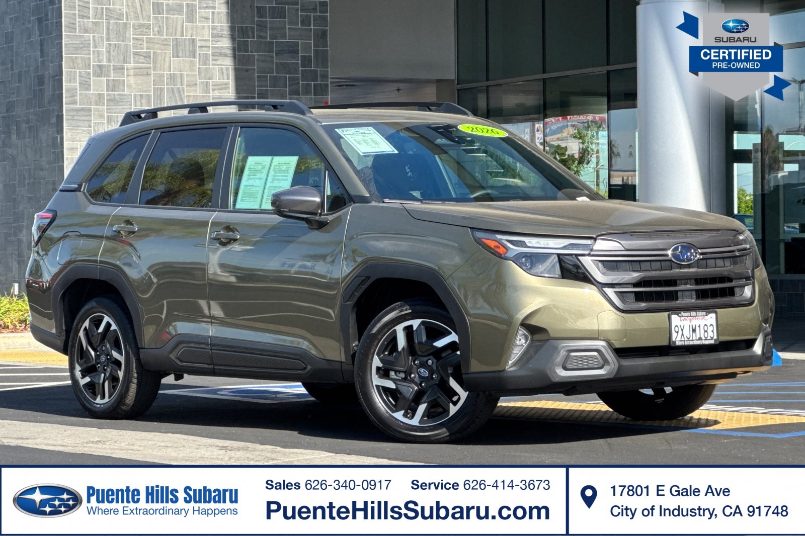 Certified 2026 Subaru Forester Limited