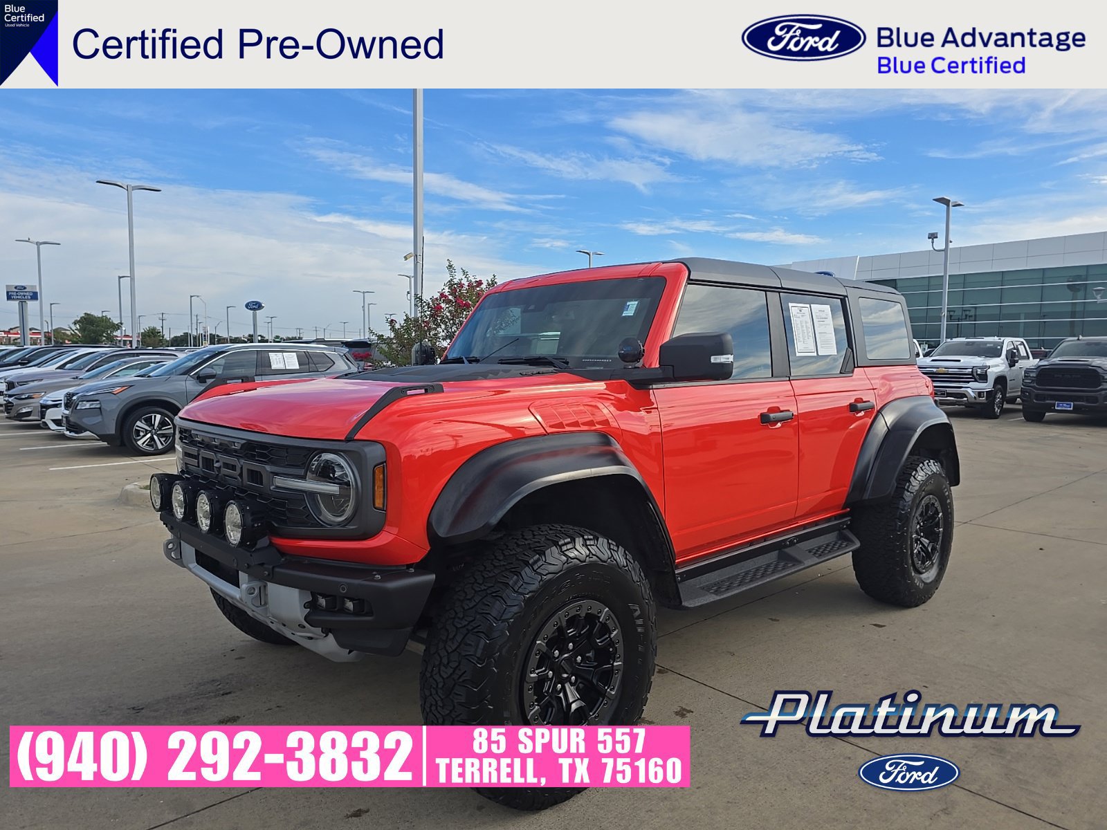 Used 2022 Ford Bronco Raptor
