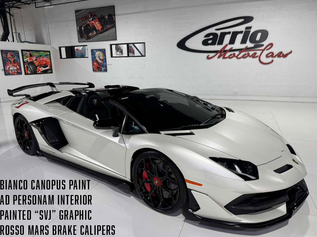 Used 2020 Lamborghini Aventador SVJ