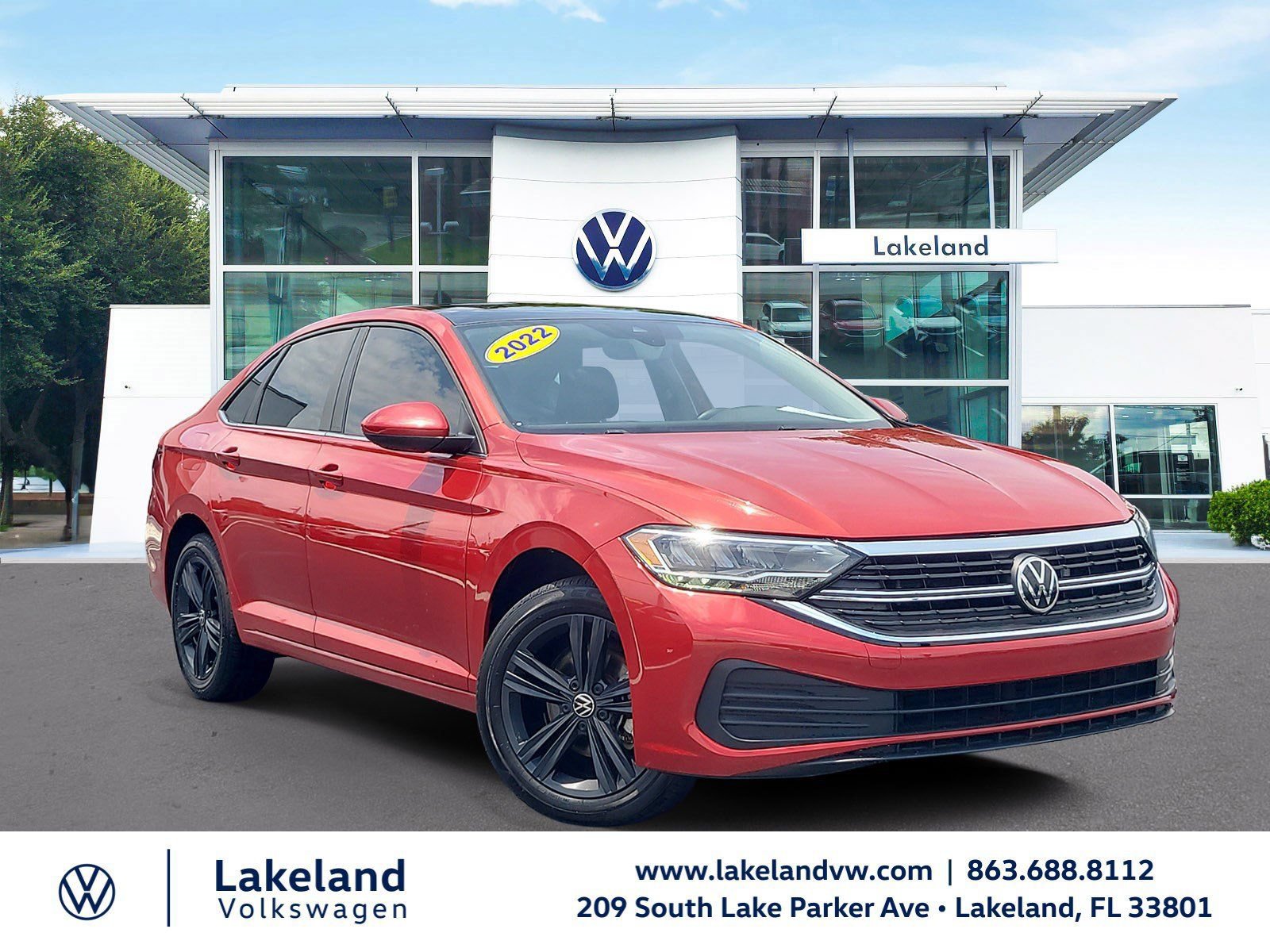 Used 2022 Volkswagen Jetta SE w/ Panoramic Sunroof Package