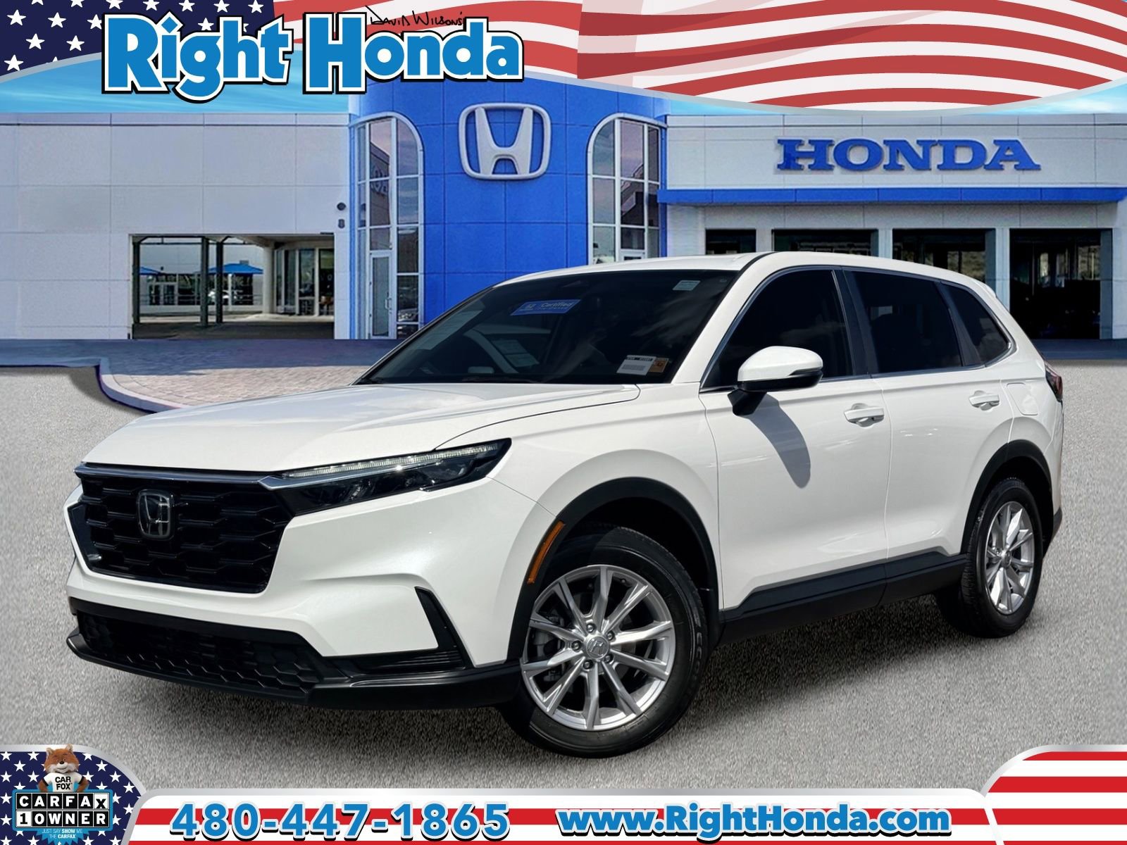 Certified 2025 Honda CR-V EX