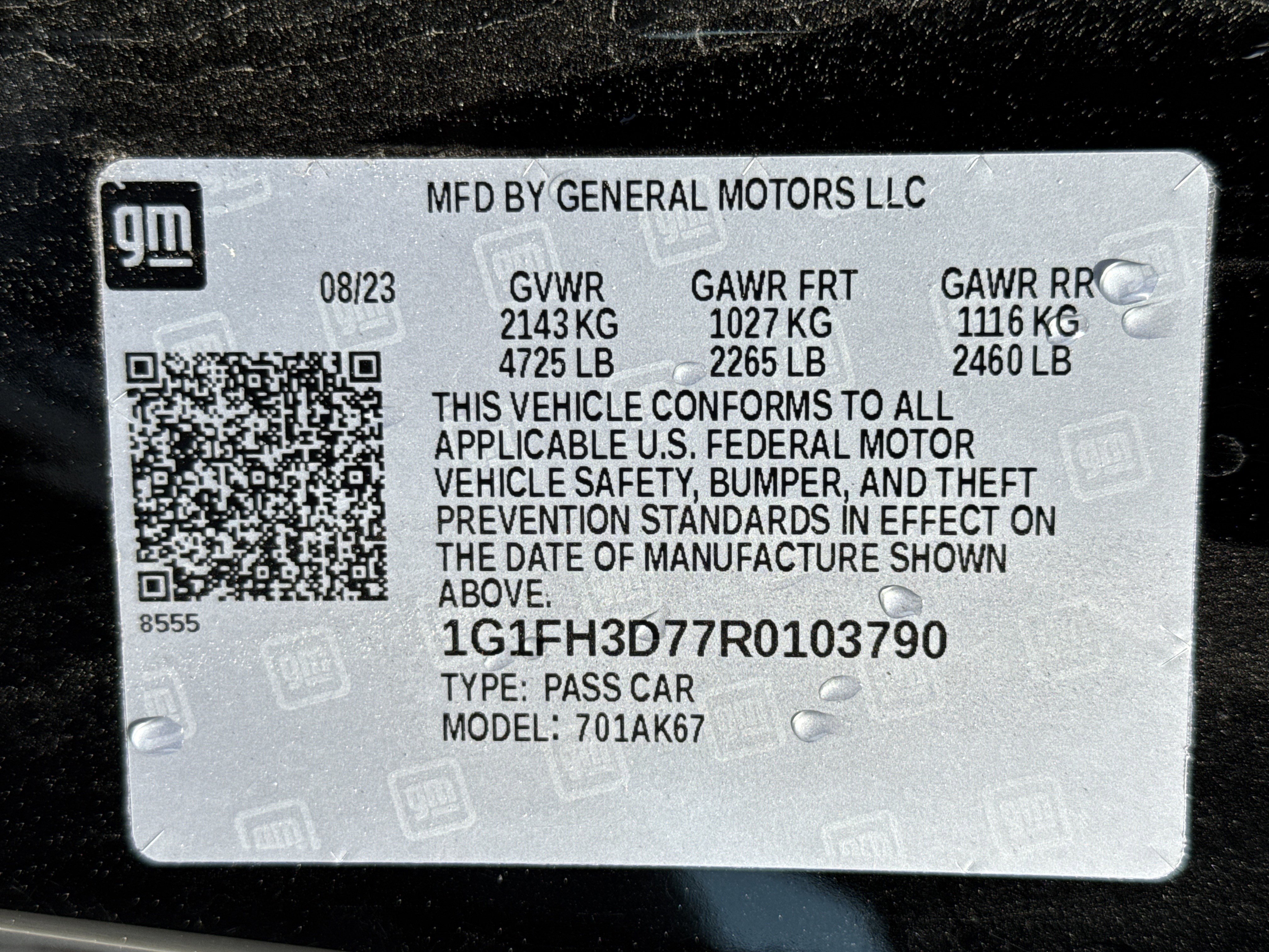 2024 Chevrolet Camaro SS