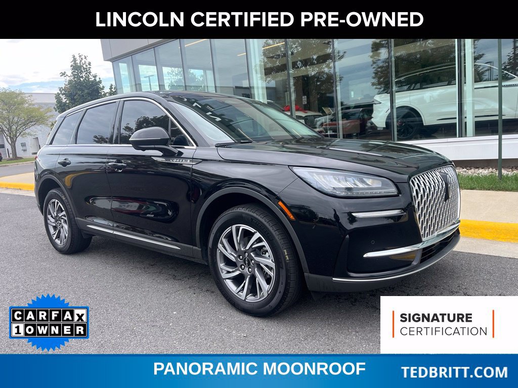 Certified 2023 Lincoln Corsair AWD w/ Equipment Group 101A