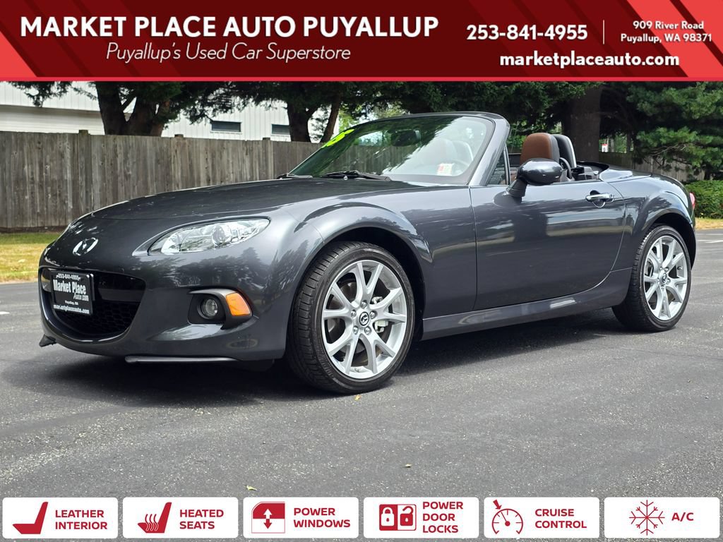 Used 2015 MAZDA MX-5 Miata Grand Touring w/ Premium Package