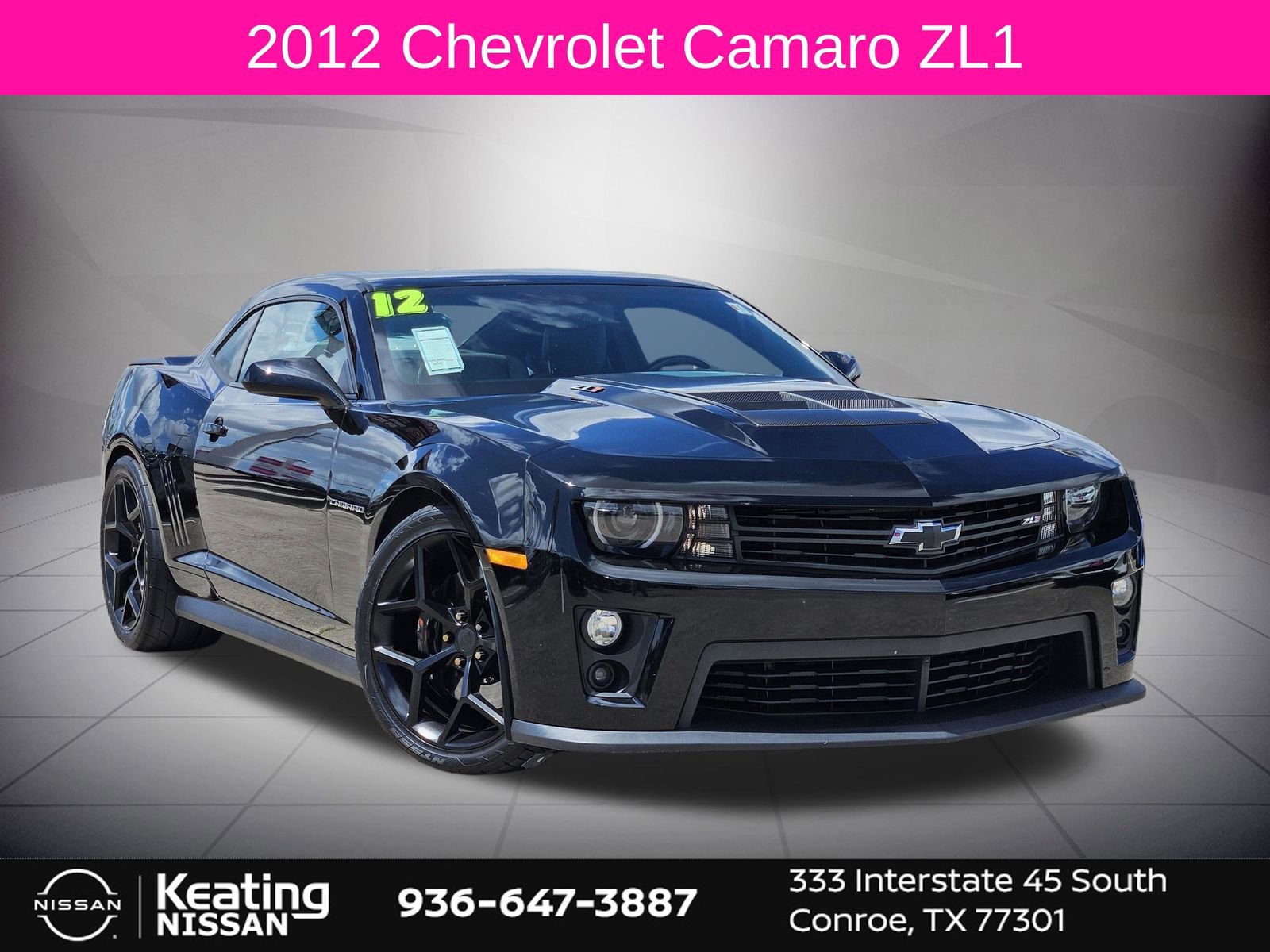 Used 2012 Chevrolet Camaro ZL1