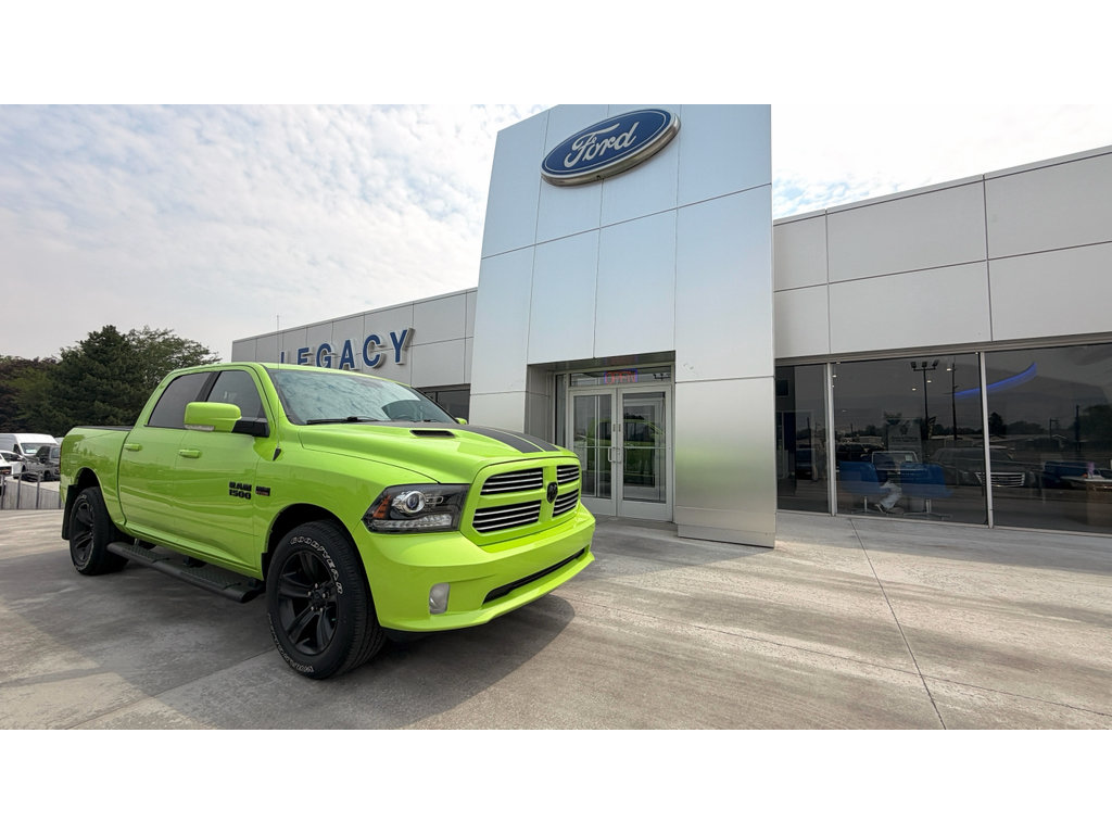 Used 2017 RAM 1500 Sport w/ Sublime Green Sport Package