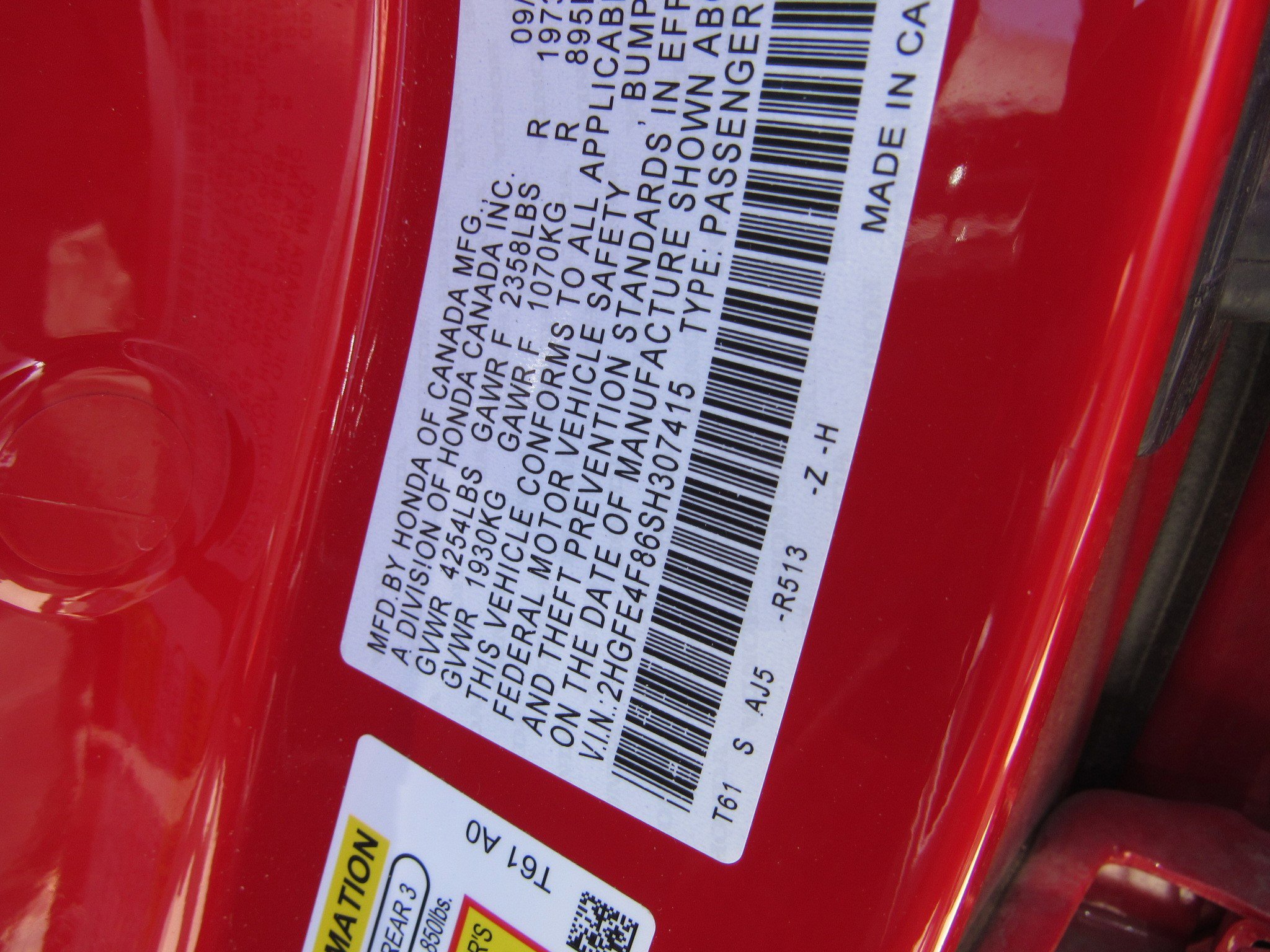 2025 Honda Civic Sport Touring