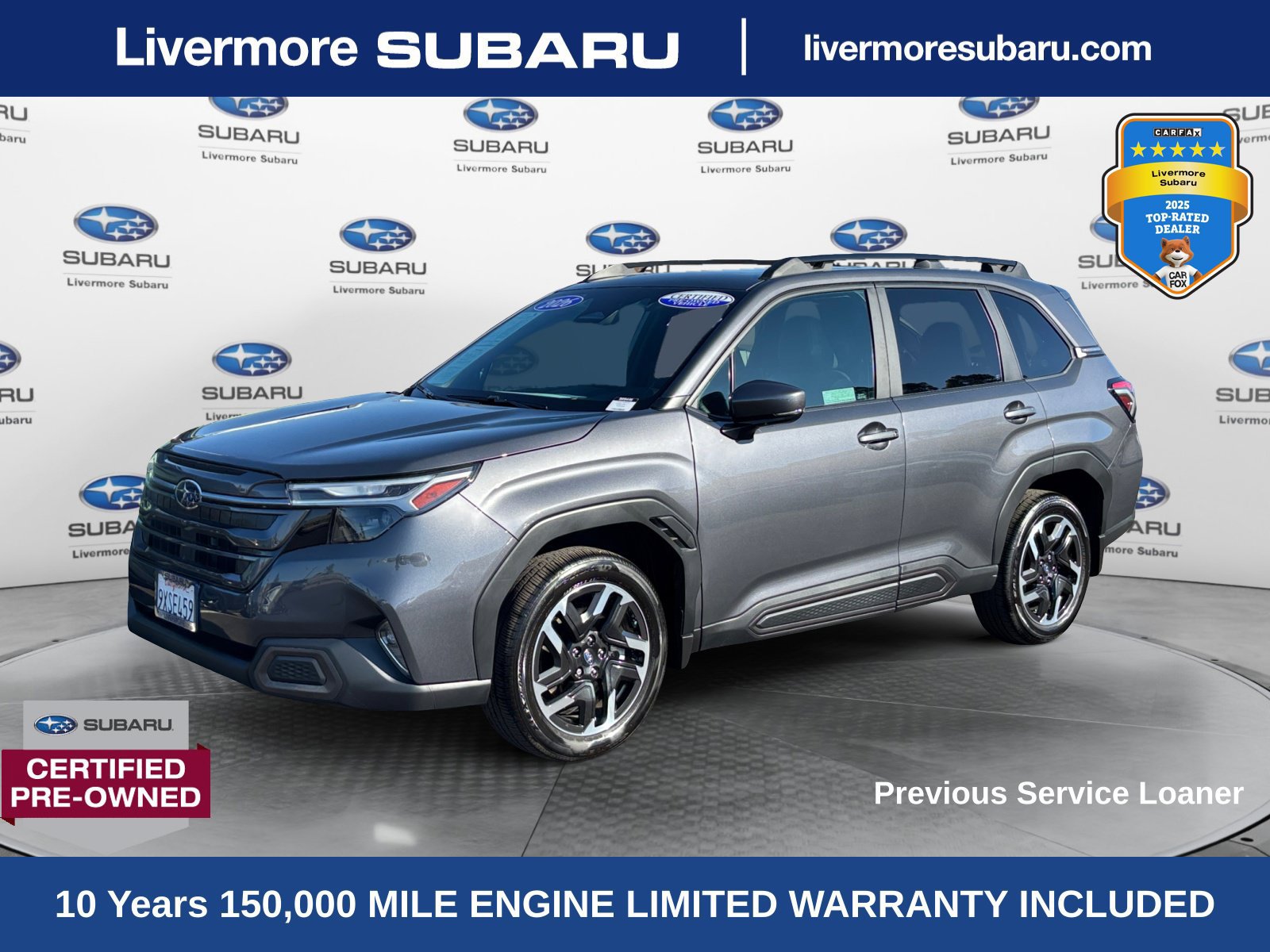 Certified 2026 Subaru Forester Limited w/ Limited Package