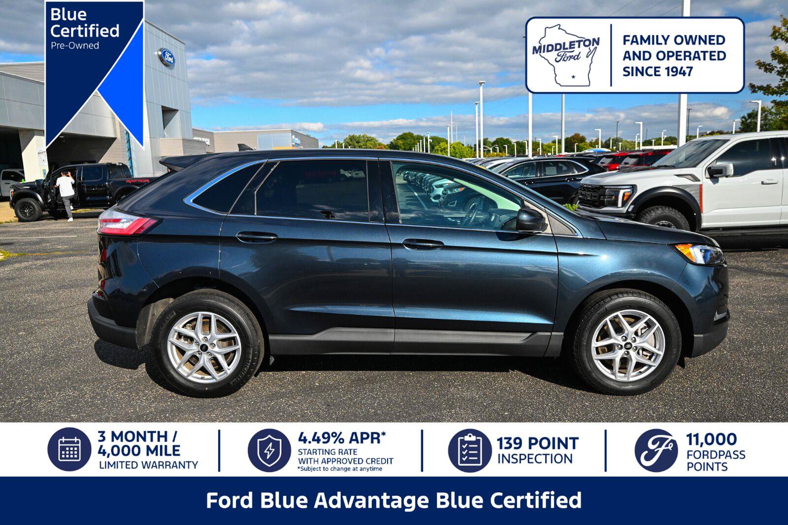 Certified 2024 Ford Edge SEL w/ Convenience Package