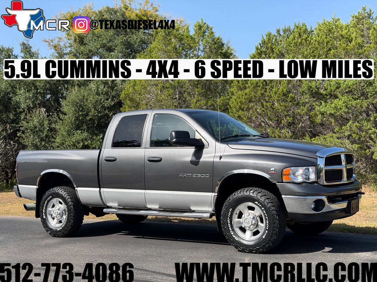 Used 2004 Dodge Ram 2500 Truck SLT w/ Trailer Tow Group