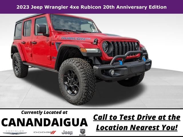 New 2023 Jeep Wrangler Unlimited Rubicon 4xe