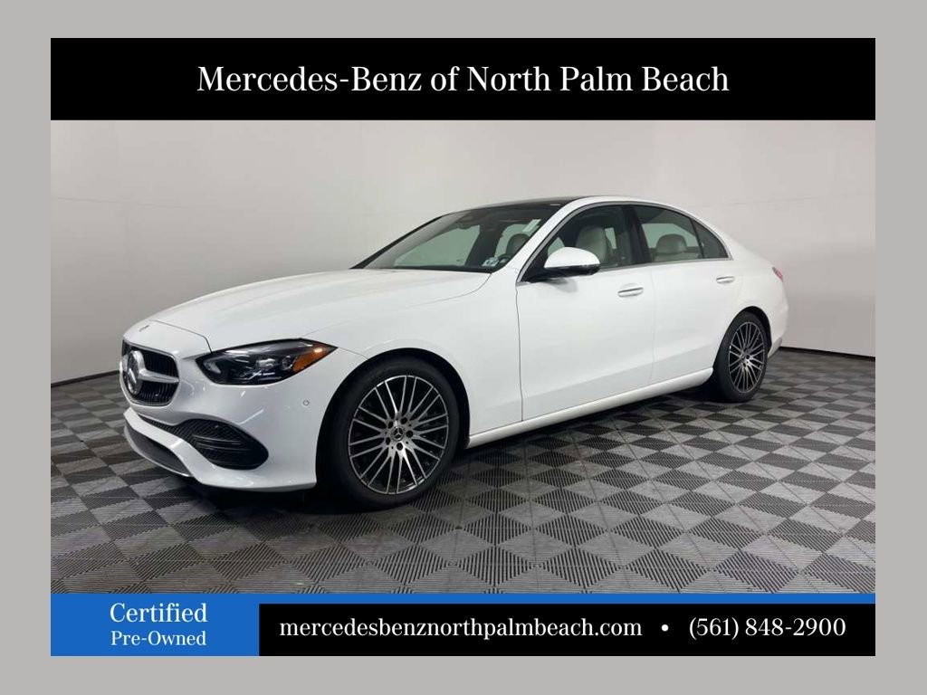 Certified 2022 Mercedes-Benz C 300 4MATIC Sedan