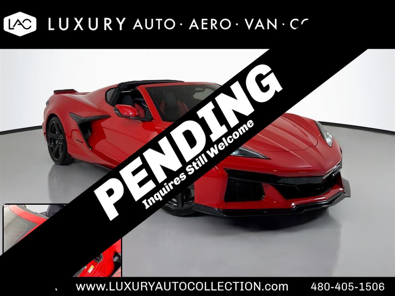 Used 2024 Chevrolet Corvette Z06 w/ Stealth Interior Trim Package