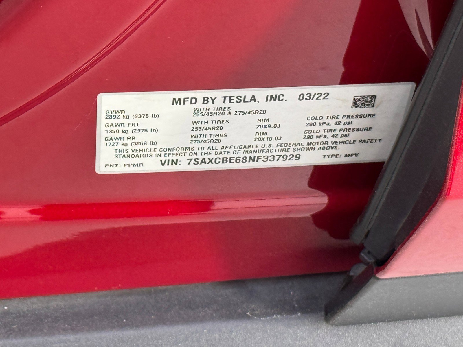 2022 Tesla Model X Plaid