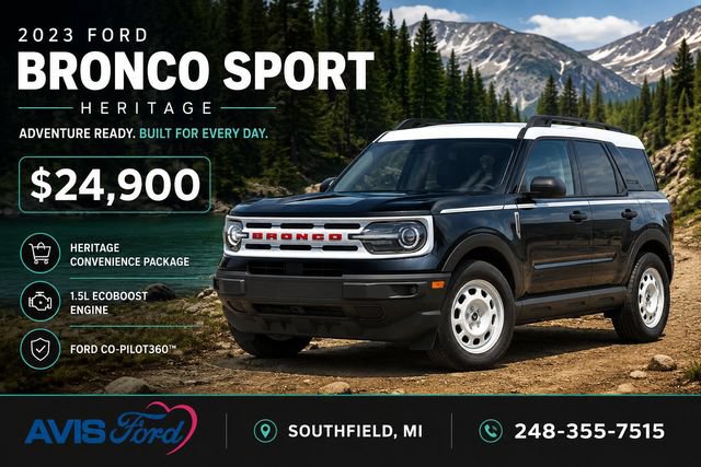 Used 2023 Ford Bronco Sport Heritage w/ Heritage Convenience Package