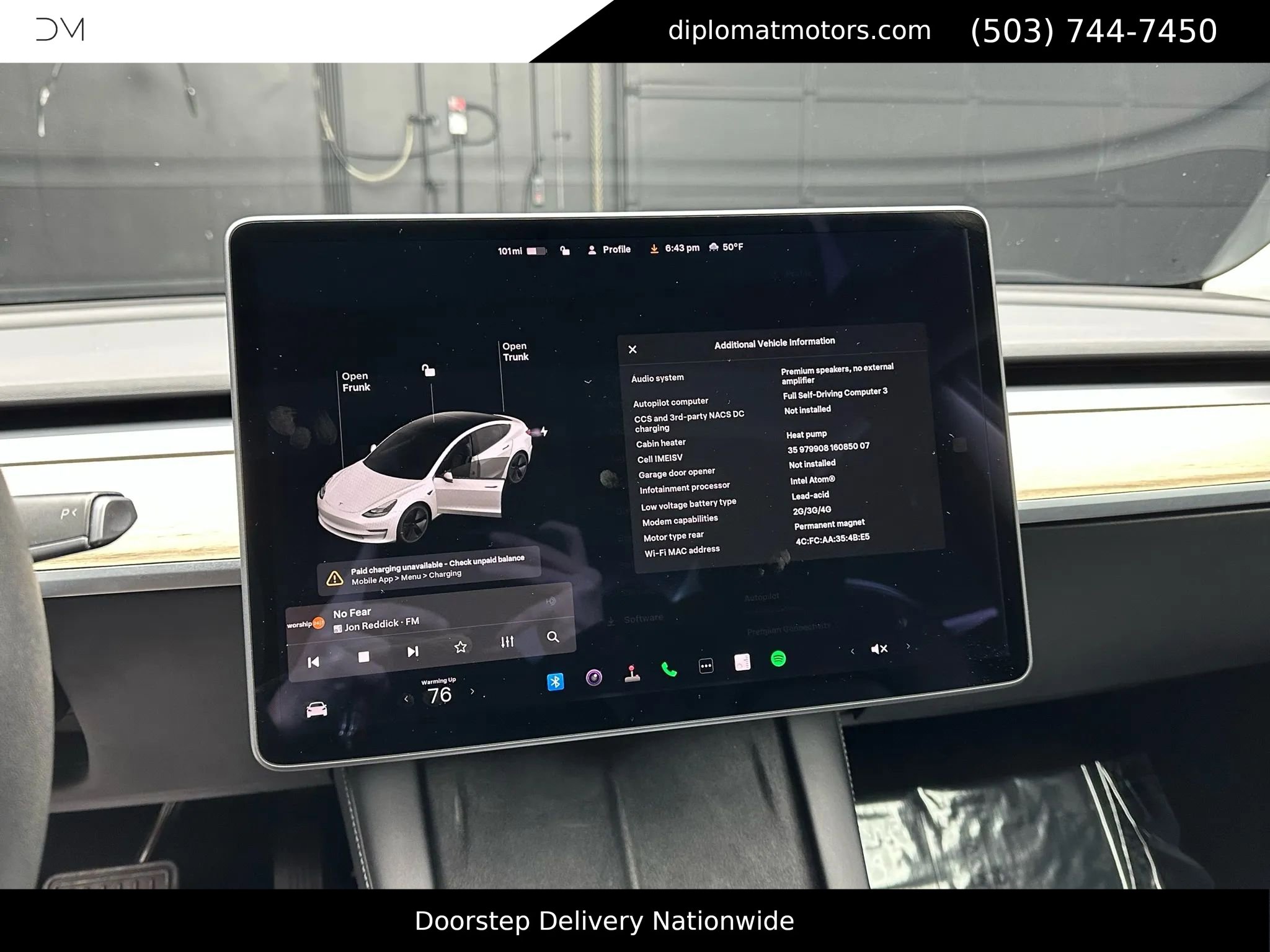 2021 Tesla Model 3 Standard Range Plus