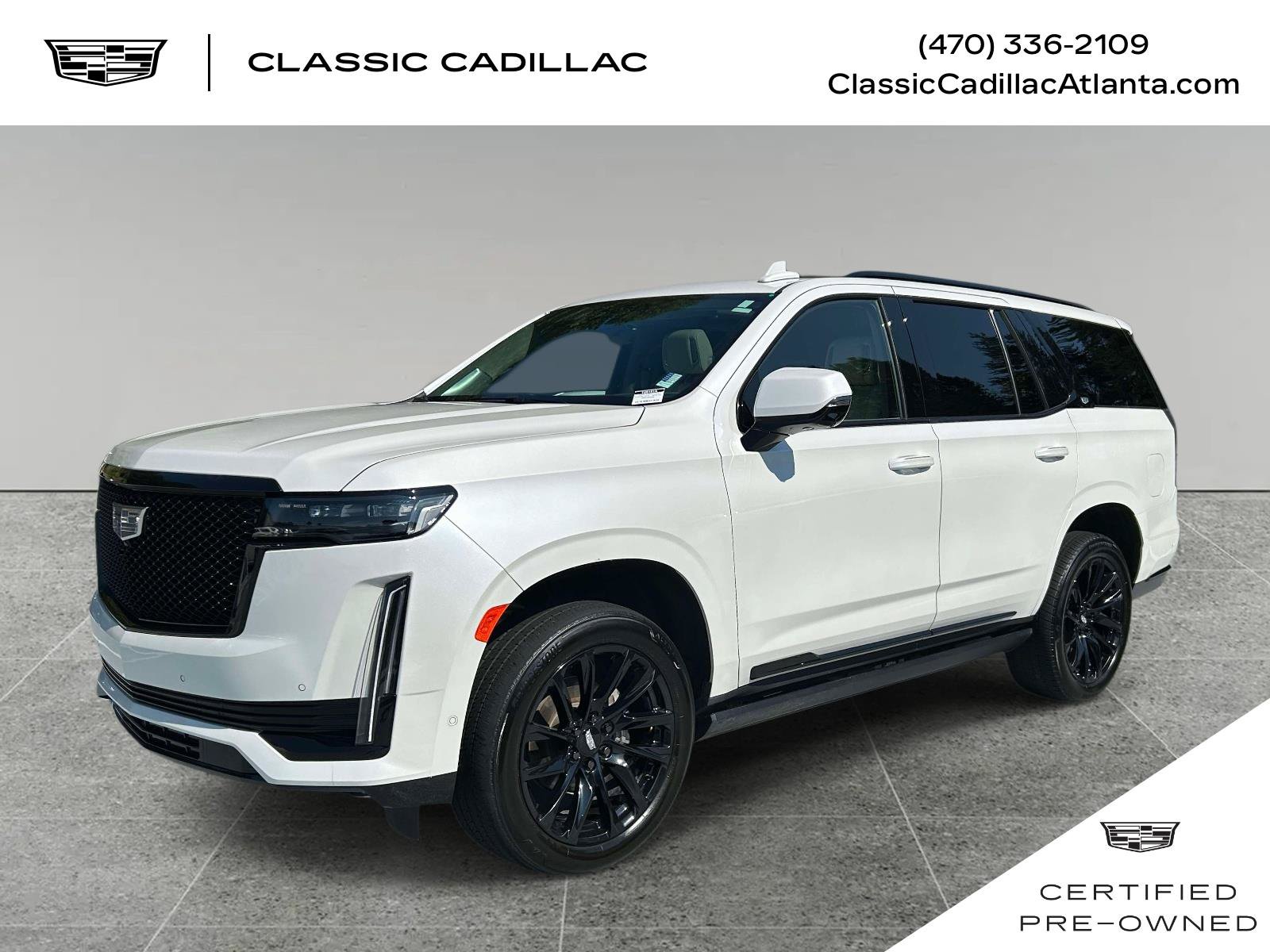 Certified 2023 Cadillac Escalade Sport Platinum w/ LPO, ONYX Package