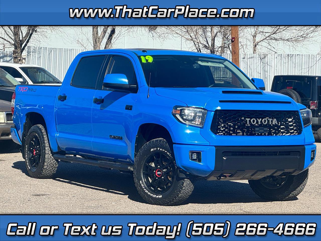 Used 2019 Toyota Tundra TRD Pro