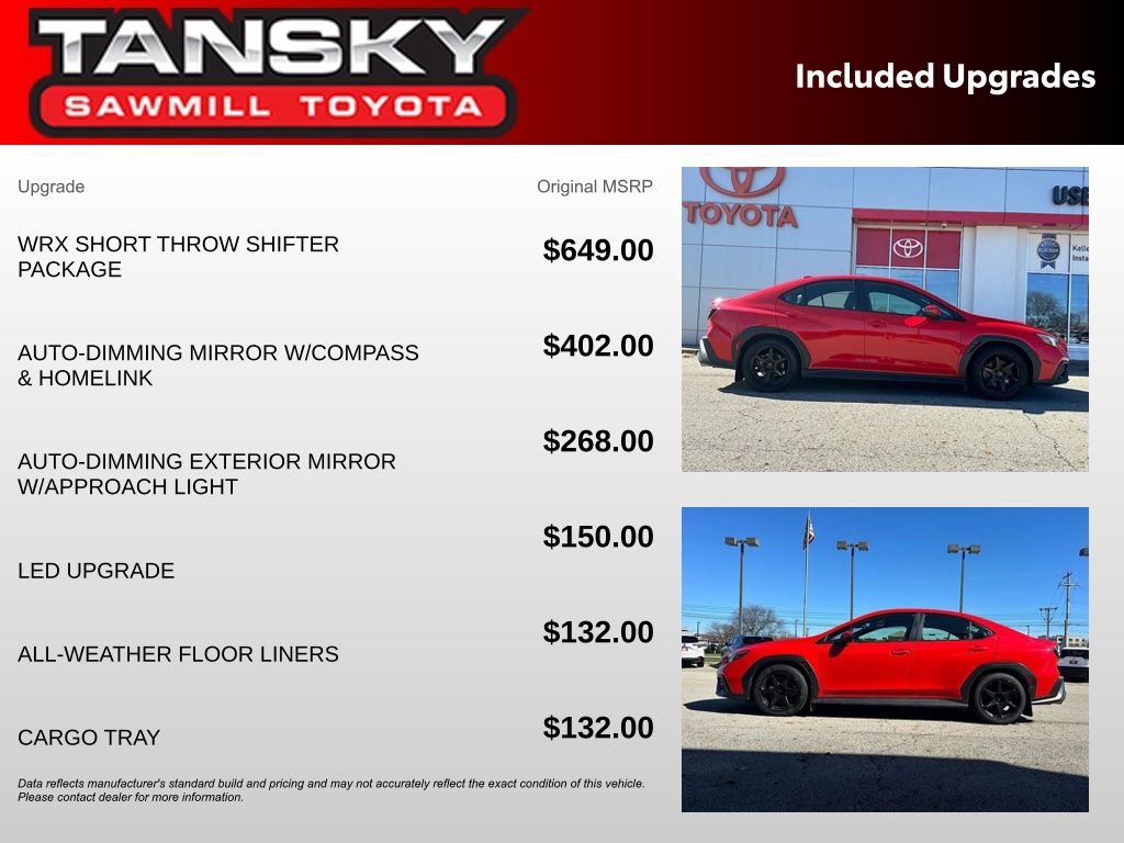 2023 Subaru WRX Limited