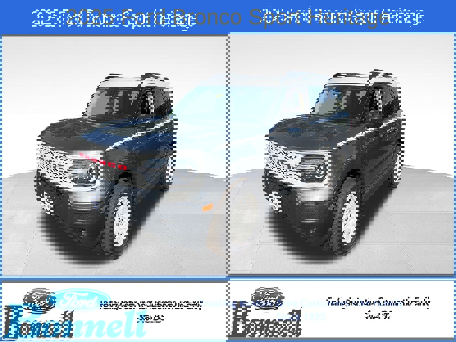 New 2025 Ford Bronco Sport Heritage w/ Convenience Package