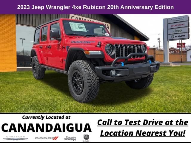 New 2023 Jeep Wrangler Unlimited Rubicon 4xe