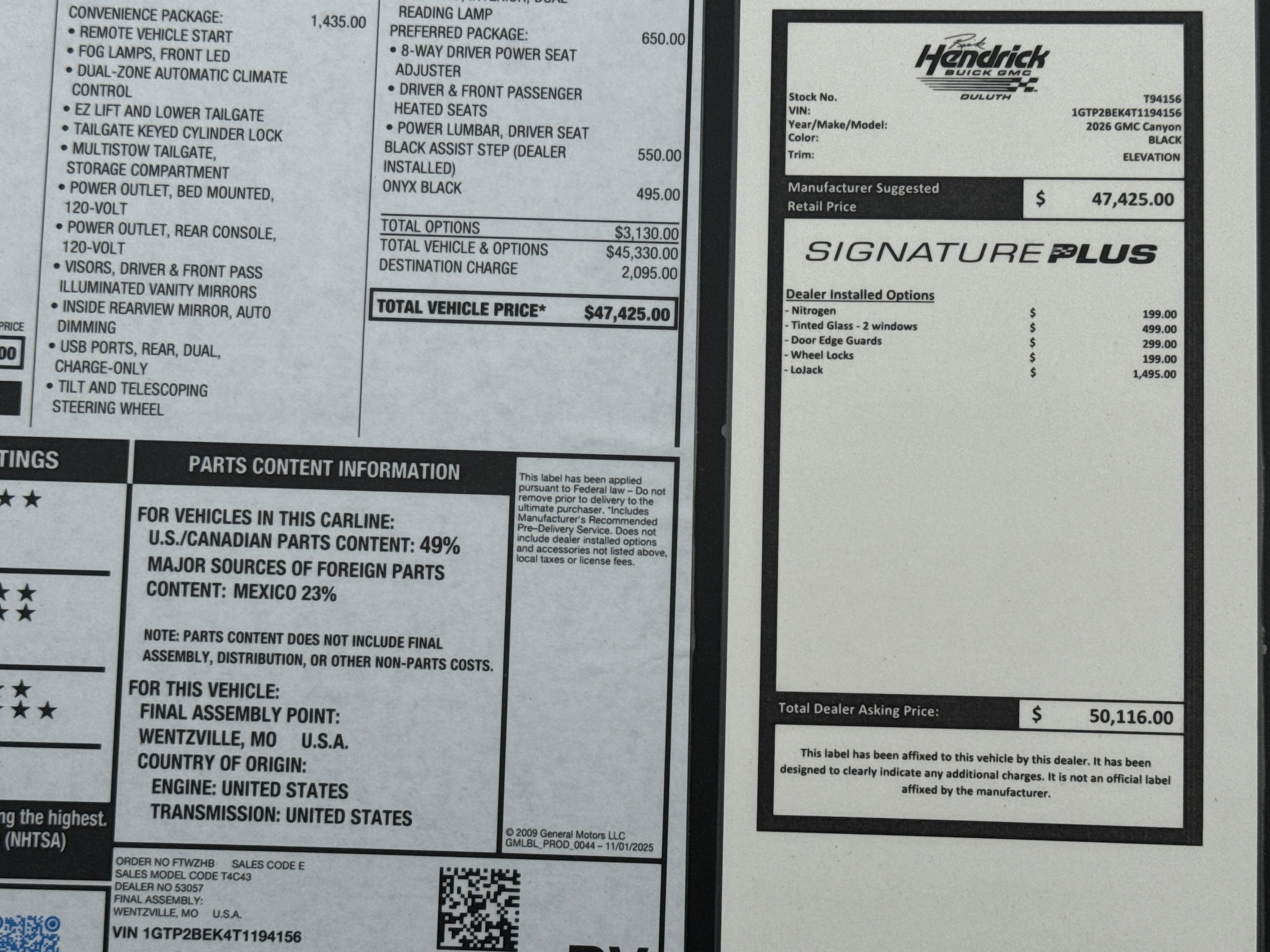 2026 GMC Canyon Elevation