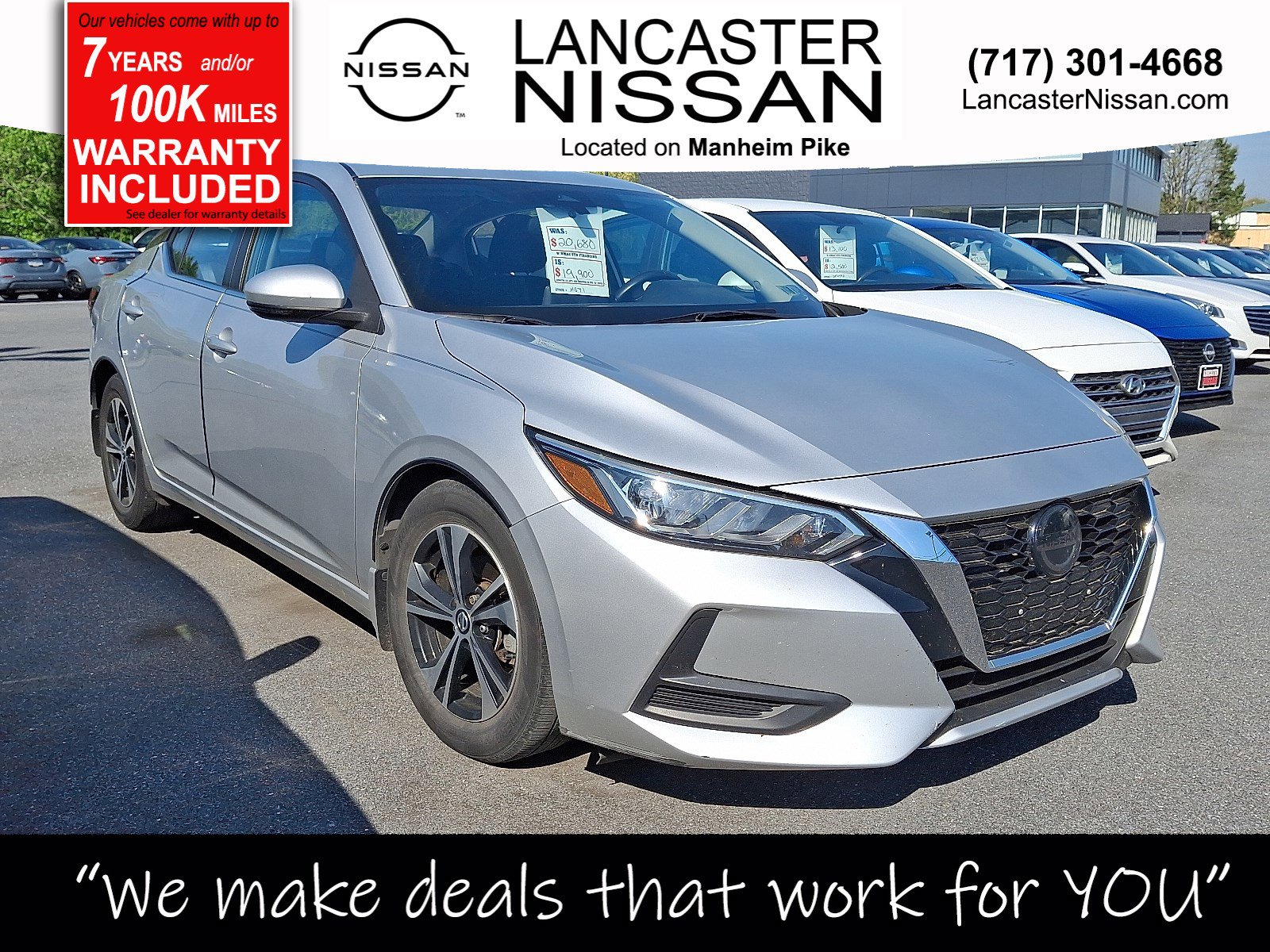 Used 2020 Nissan Sentra SV w/ Trunk Package