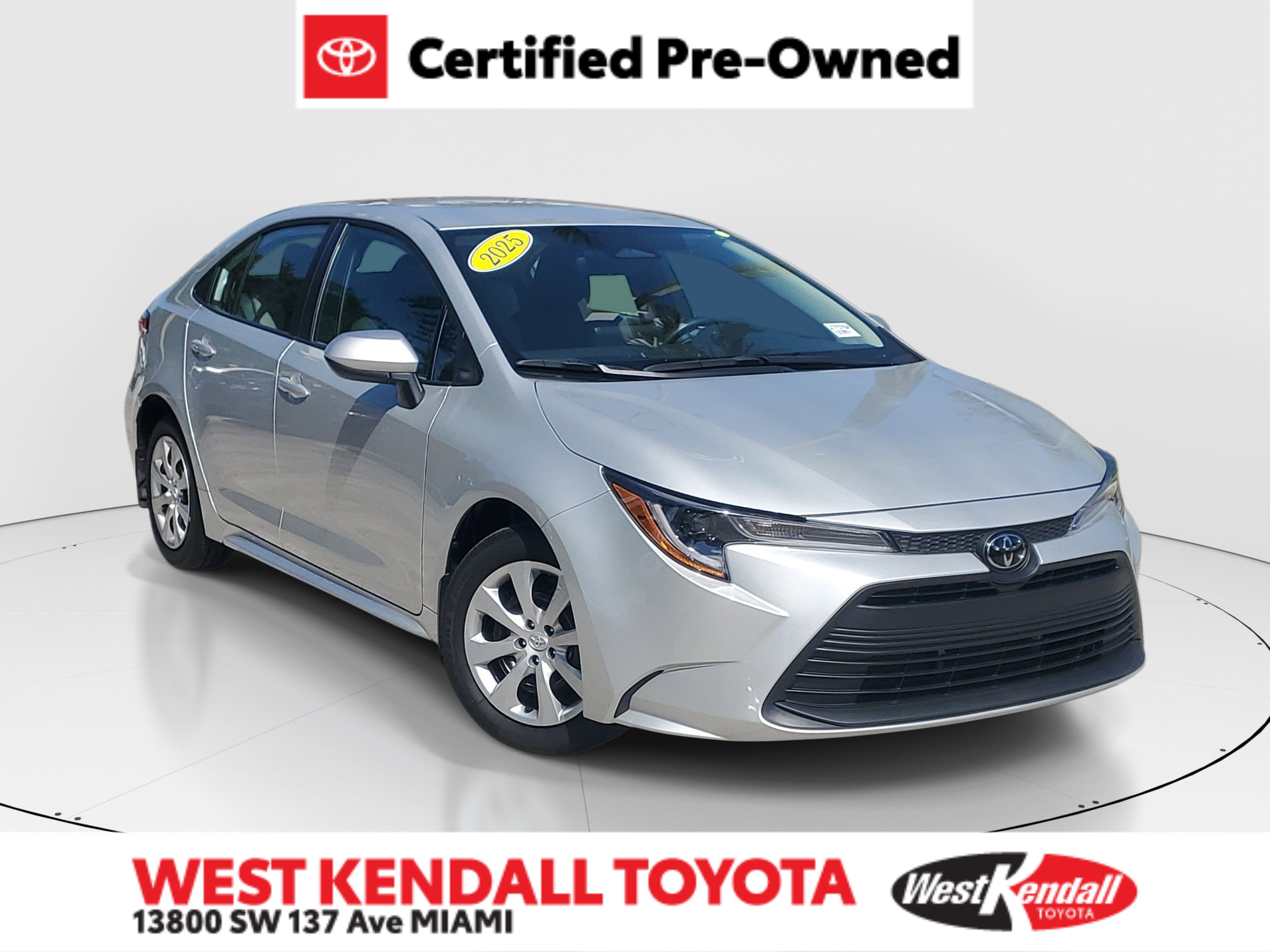 Certified 2025 Toyota Corolla LE