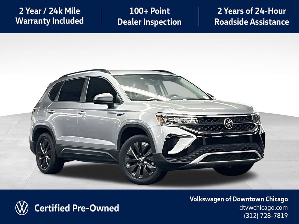 Certified 2022 Volkswagen Taos S w/ IQ Drive S Package
