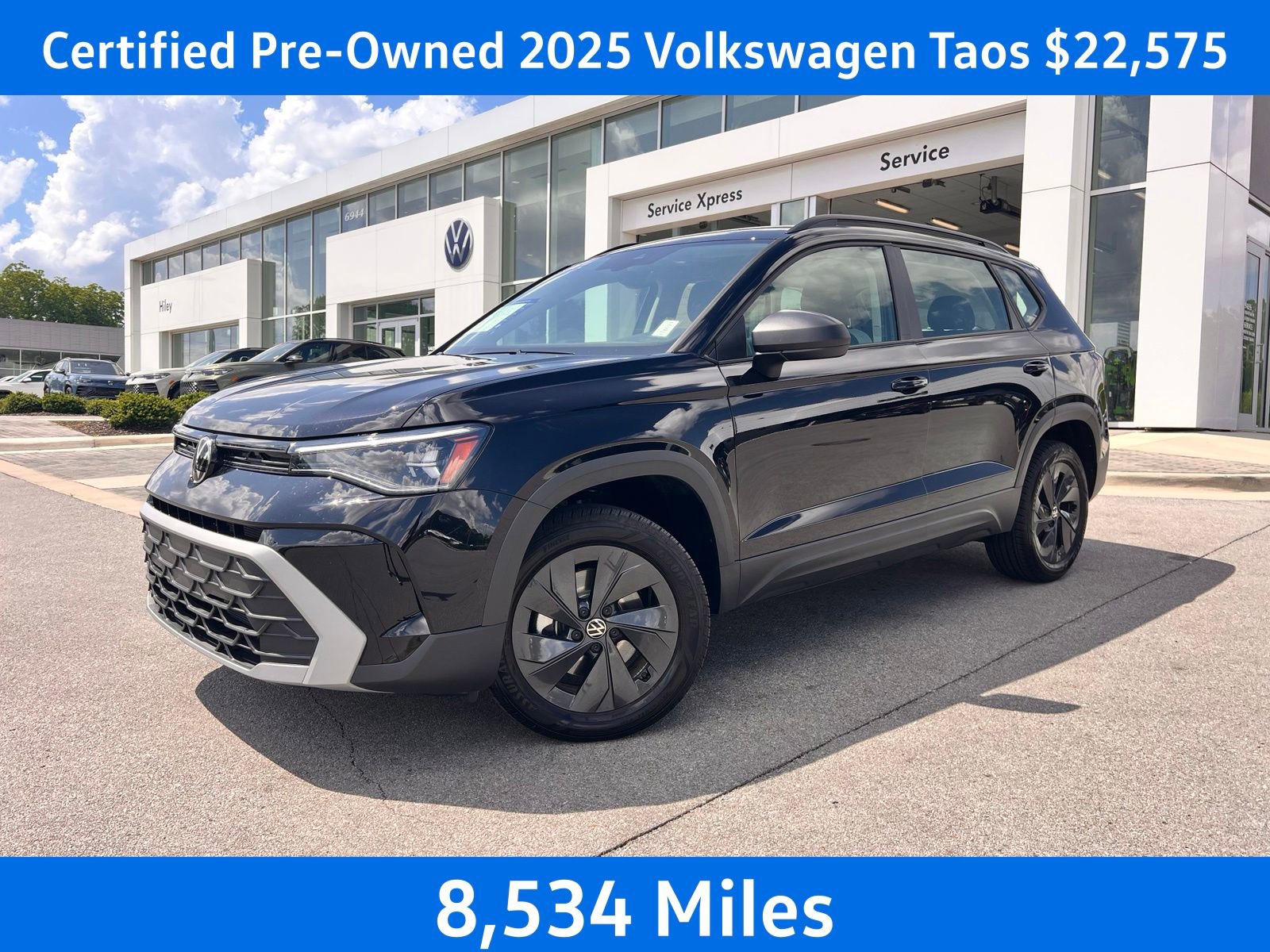 Certified 2025 Volkswagen Taos S