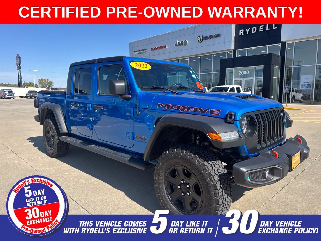 Used 2022 Jeep Gladiator Mojave w/ Dual Top Group