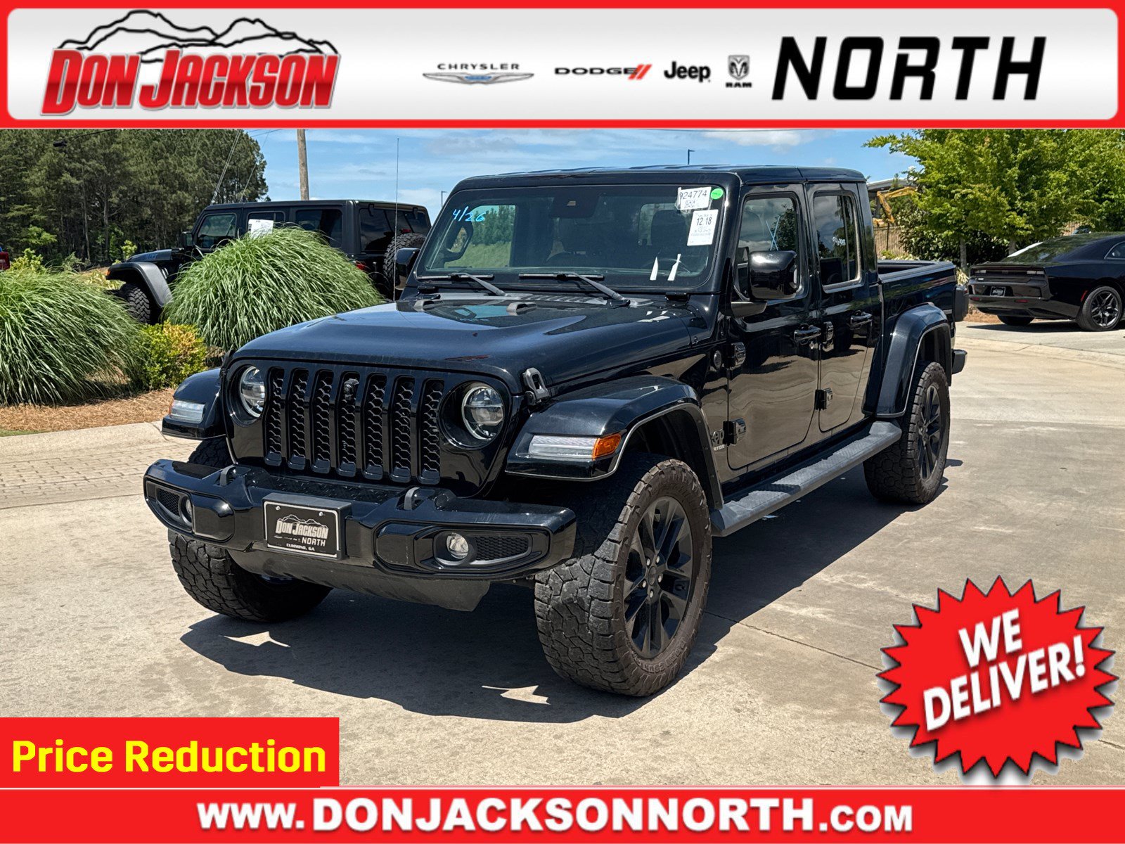 Certified 2022 Jeep Gladiator Overland