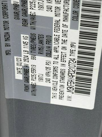 2023 MAZDA Cx-5 AWD 2.5 Turbo