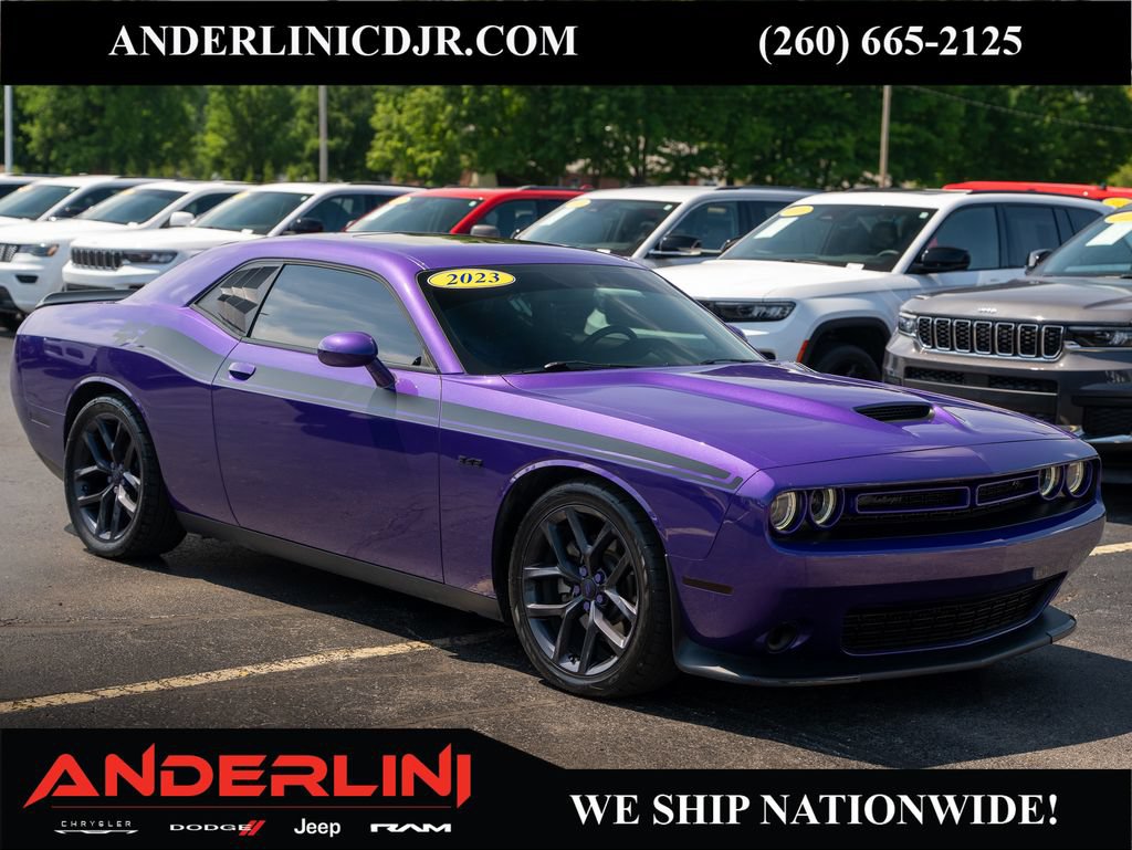 Used 2023 Dodge Challenger R/T w/ Blacktop Package
