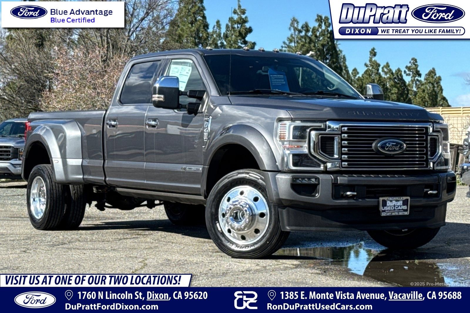 Certified 2021 Ford F450 Platinum w/ FX4 Off-Road Package