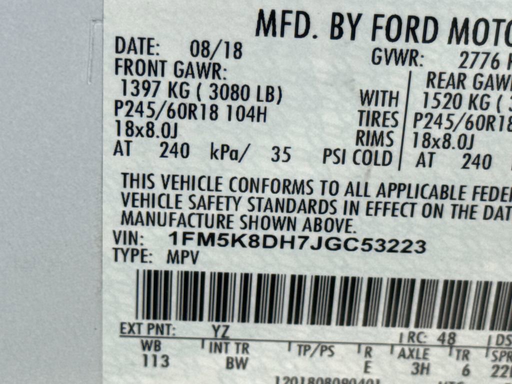 2018 Ford Explorer XLT