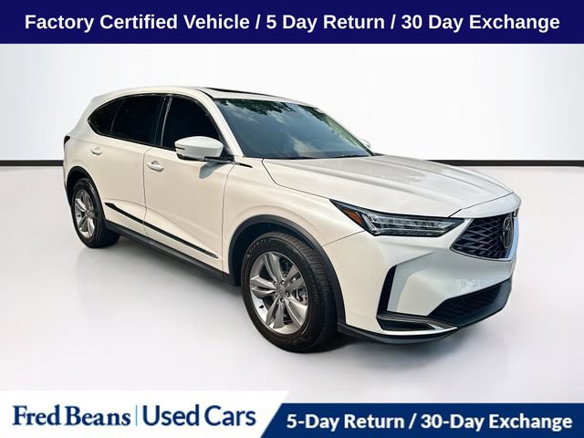 Certified 2025 Acura MDX SH-AWD