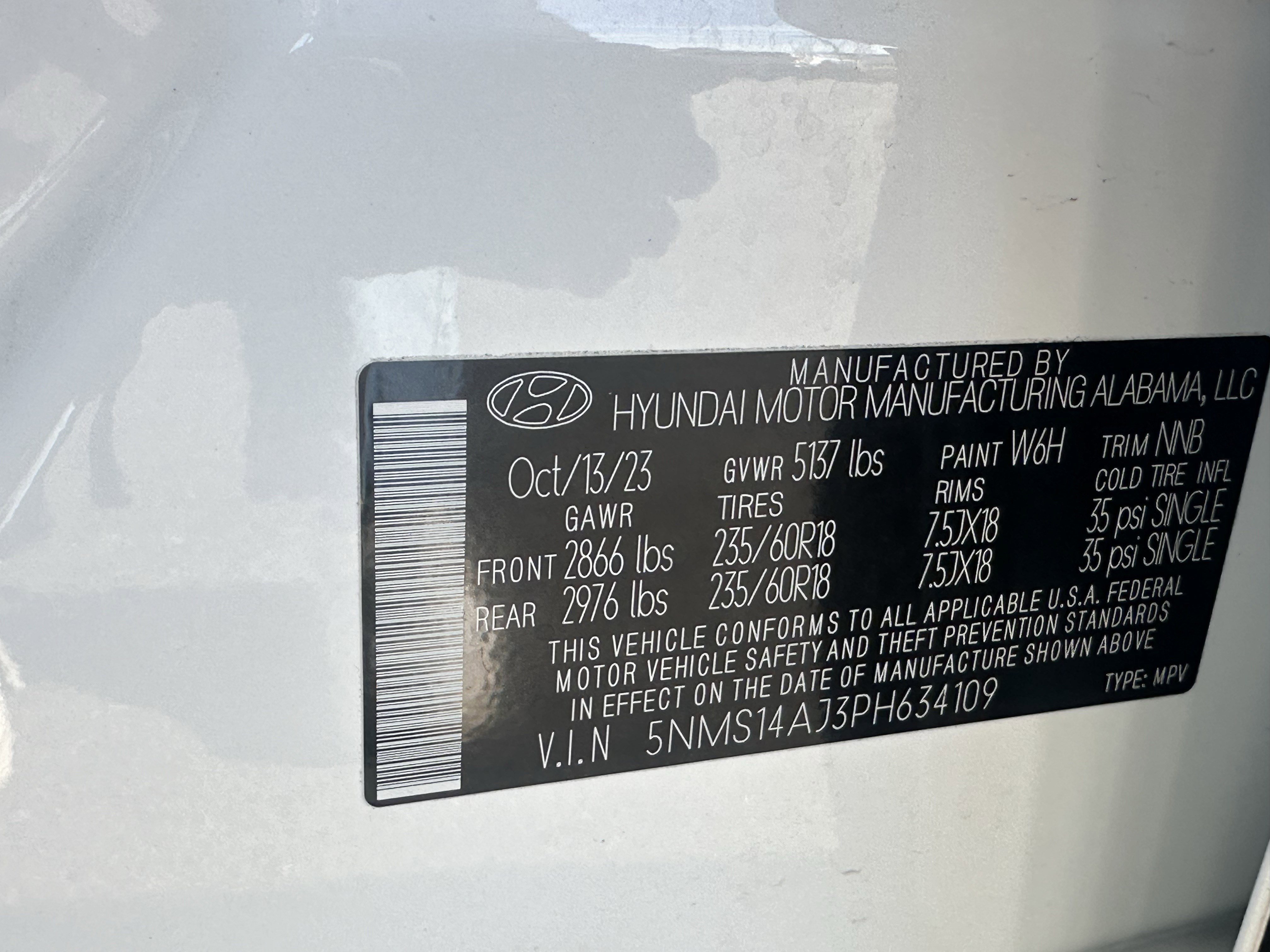 2023 Hyundai Santa Fe SE