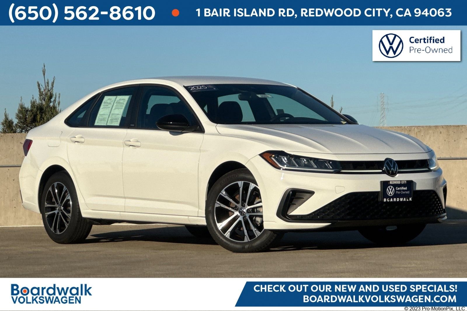 Certified 2025 Volkswagen Jetta Sport