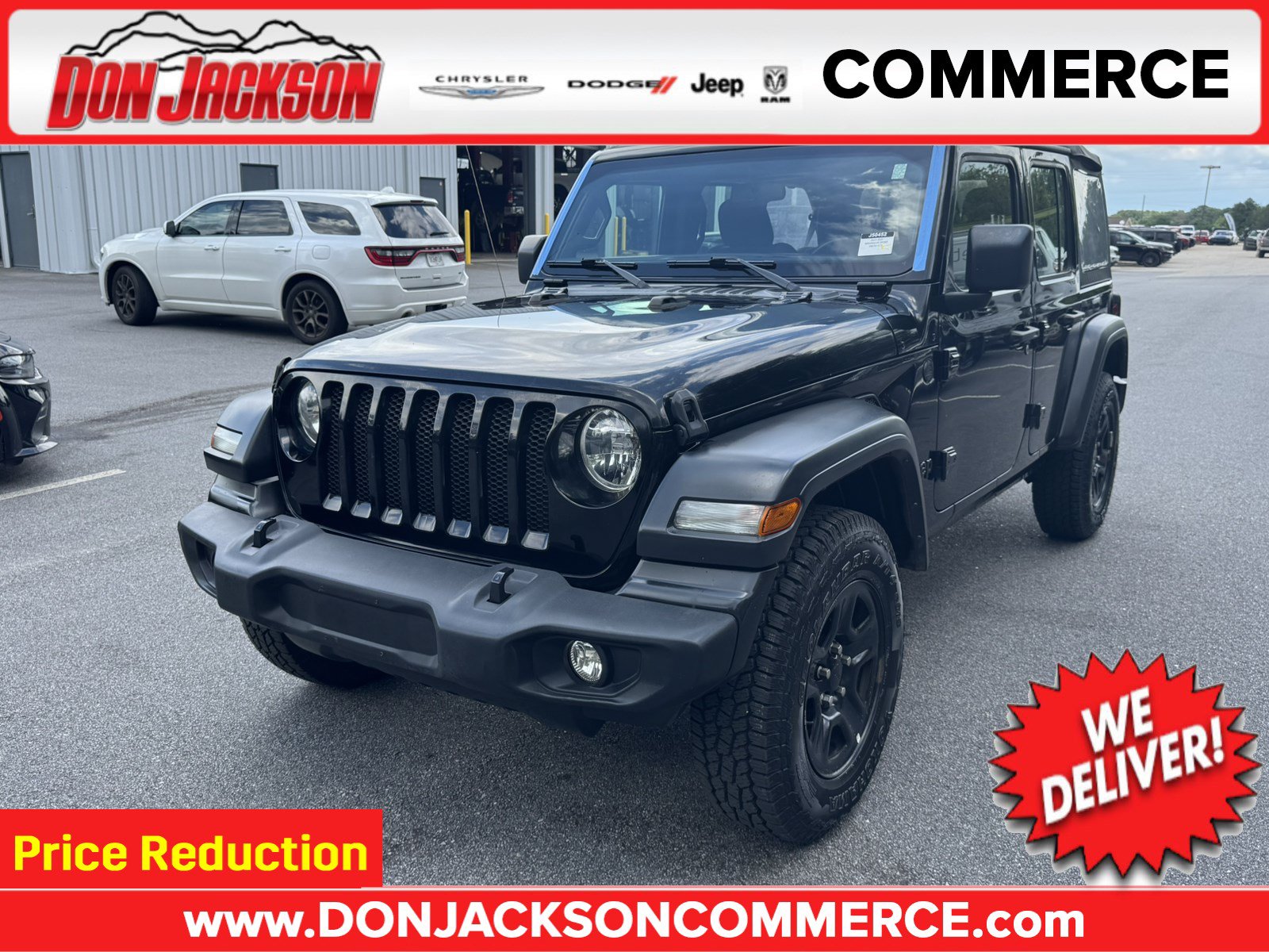 Used 2023 Jeep Wrangler Unlimited Sport